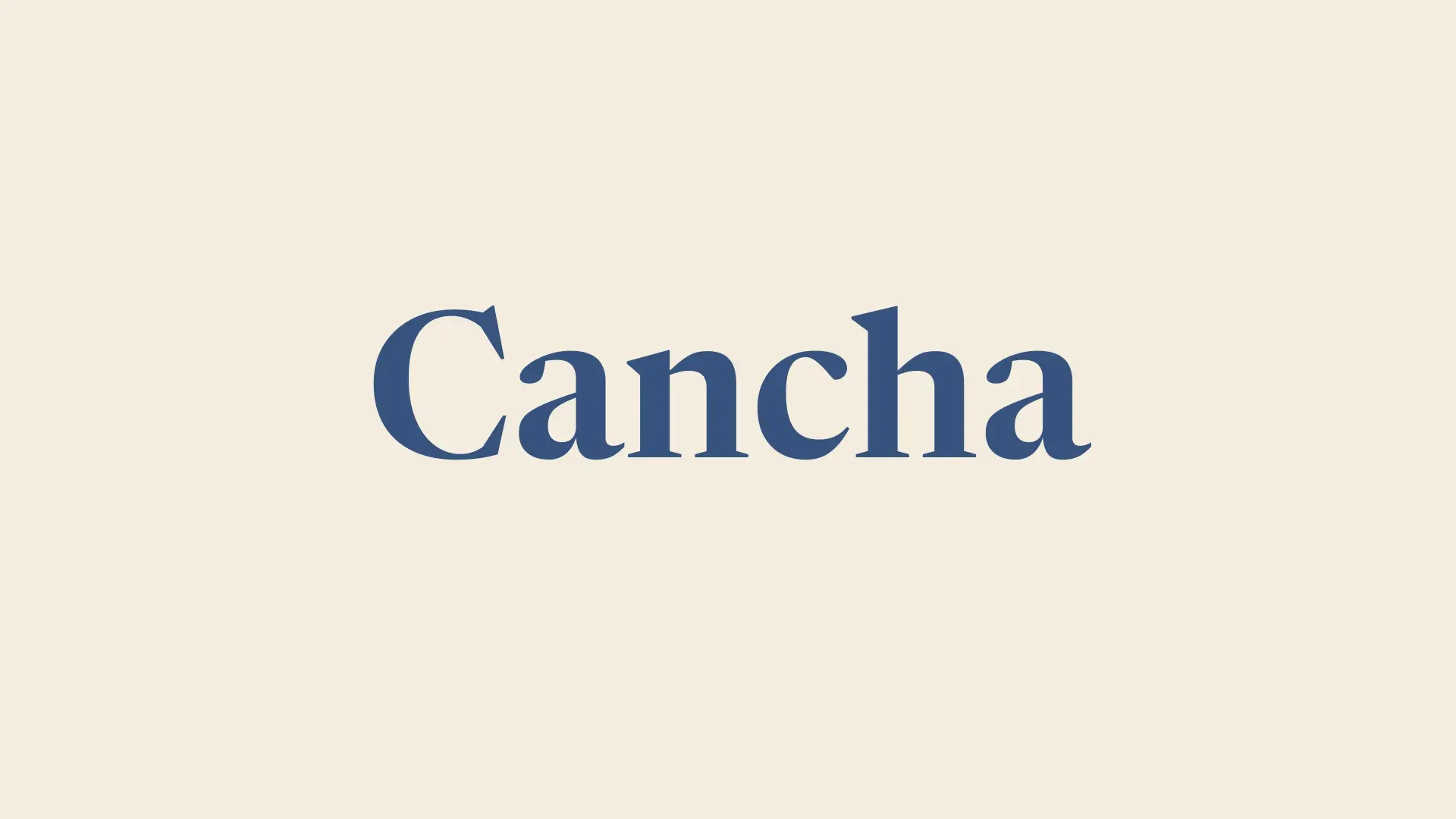 Cancha — 1